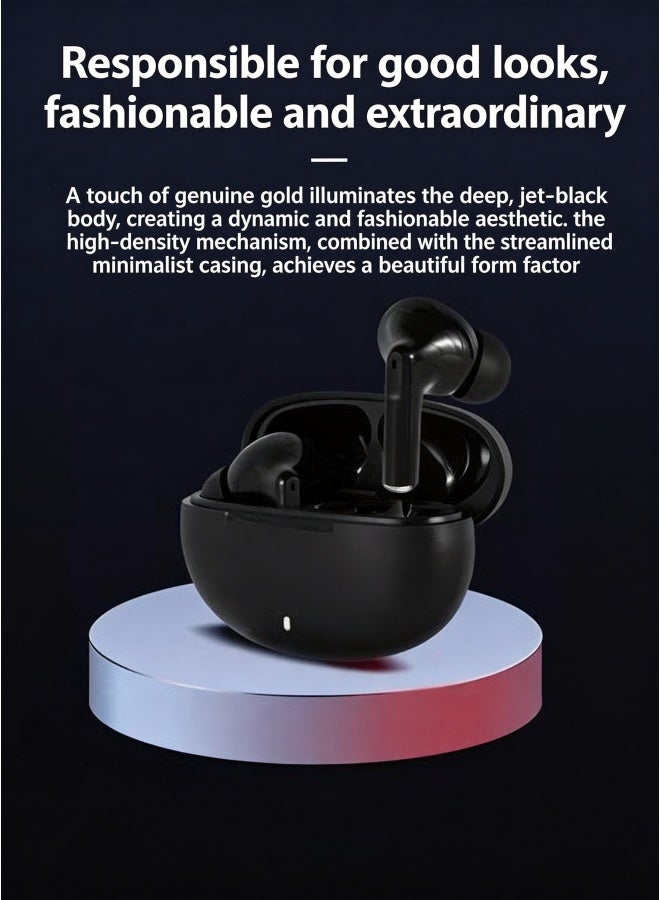 piaopiaomiao True wireless Bluetooth 5.3 in-ear headphones; these waterproof TWS earbuds feature a high-performance, lightweight design suitable for daily use. - Image 2